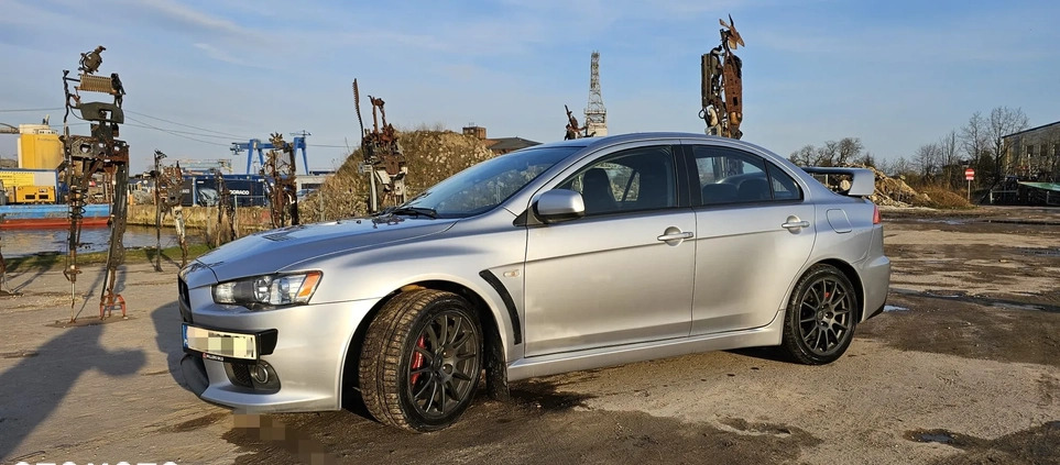 Mitsubishi Lancer Evolution cena 115000 przebieg: 131523, rok produkcji 2008 z Gdańsk małe 29